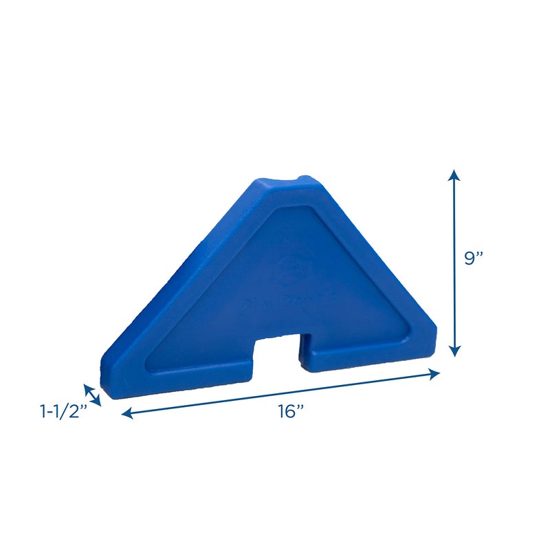 Children's Factory Replacement Cantilever Support Legs, Plastic Support Feet Compatible with PlayPanel Room Dividers, Blue - Image 2